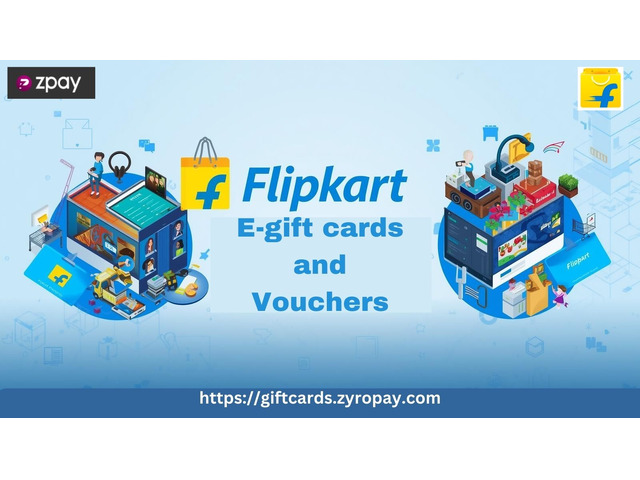 Buy Flipkart Gift Cards Online – E-Gift Vouchers at ZPay