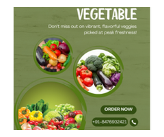 Natural fruits and vegetables