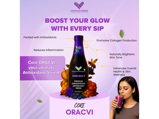 Premium Antioxidant Drink Core Oracvi – Buy Online at Victous Life