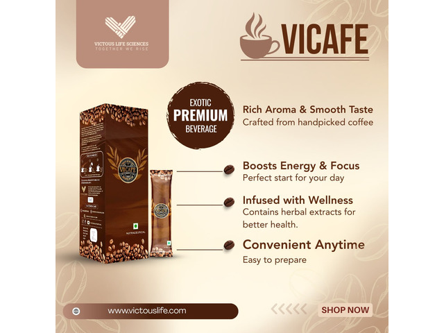 Diabetic & Wellness Coffee VICAFE – Buy Online at Victous Life