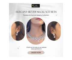 Elegant Sterling Silver Necklace Sets | Timeless & Premium Jewelry Collection