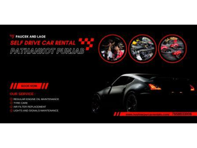 Self Drive Car Rental Pathankot Punjab 7658833006