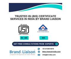 Get ISI (BIS) Certification for Your Products | Brand Liaison