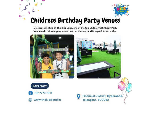 Childrens Party Venues in Nanakramguda Hyderabad