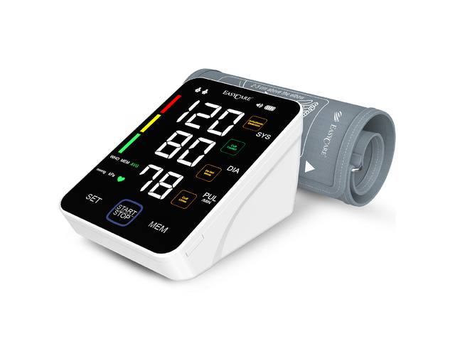 EASYCARE Talking Digital BP Monitor: USB Rechargeable, Automatic, Large Display