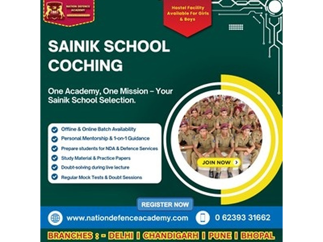 Best Sainik School Coaching in Delhi