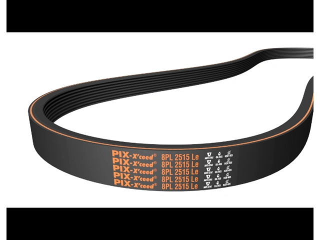 Cinghie Poly V resistenti e versatili – Modelli disponibili su Pix transmission