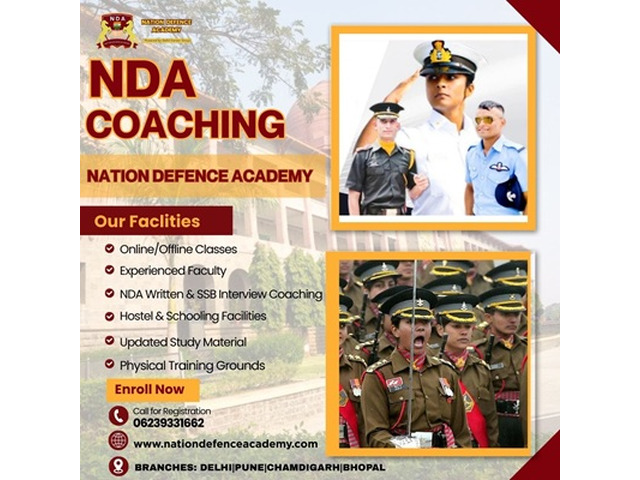 NDA 1 Year Coaching Program in Delhi
