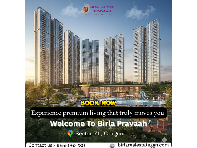 Birla Pravaah Gurgaon – A Lifestyle Destination in Sector 71
