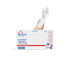 Flexible and Protective Latex Gloves for Clinical Use
