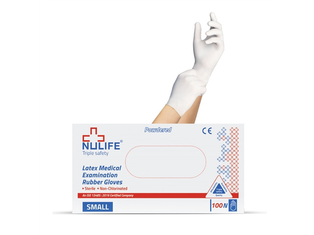 Flexible and Protective Latex Gloves for Clinical Use
