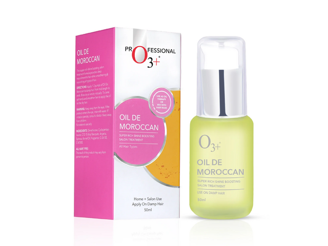 O3+ Hair Serum for Men and Women – Smooth, Strong and Frizz-Free Shine