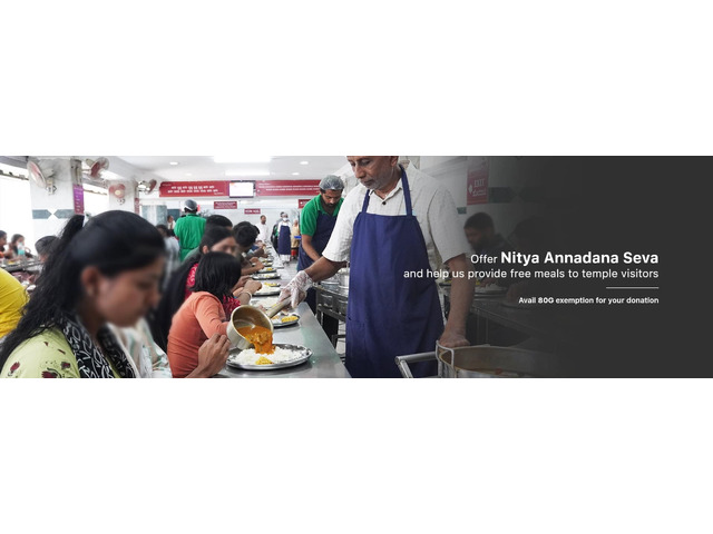 Iskcon Annadanam Donation in Hyderabad