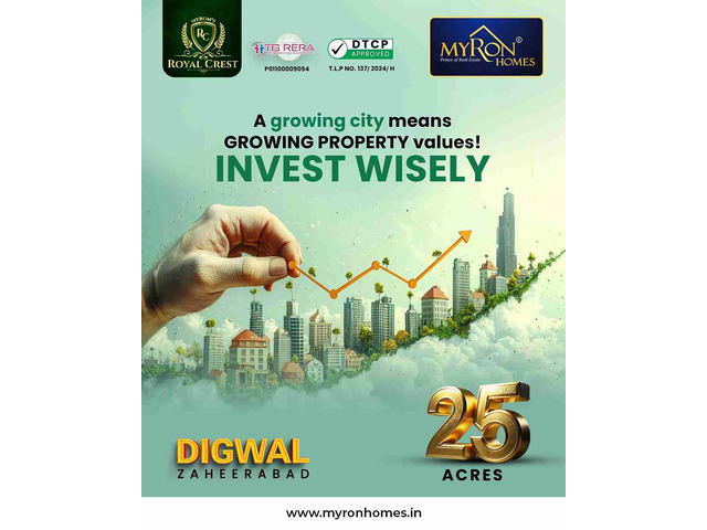 Why Royal Crest Is the No.1 Choice for Open Plots in Digwal