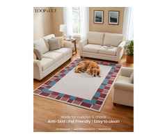 Flat Weave Wool Carpet for Sustainable Home Interiors