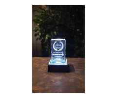 Fusion Crystals: Personalized 3D Photo Crystals, Mementos, Trophies & Awards