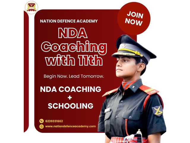 NDA Coaching With 11th in Delhi