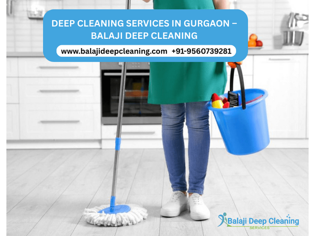 Professional Deep Cleaning Services in Gurgaon | Balaji Deep Cleaning