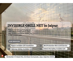 Invisible Grill Net Service for Balconies in Jaipur