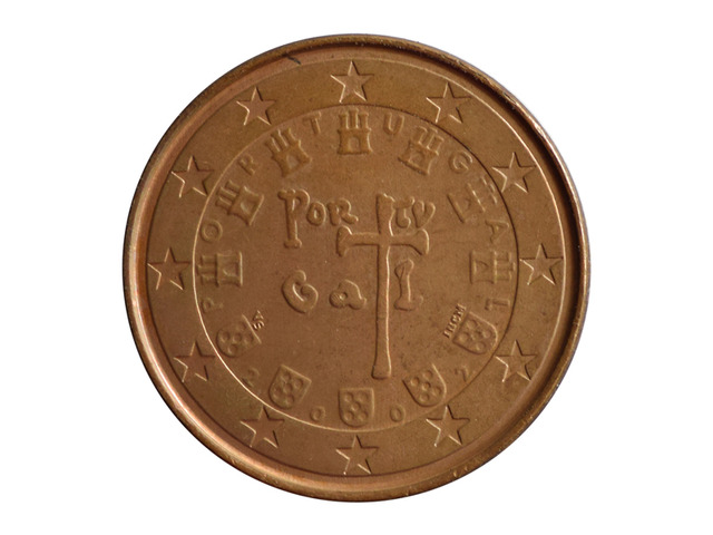 Buy Portugal 1 Euro Cent 2002 Coin Online at Best Price