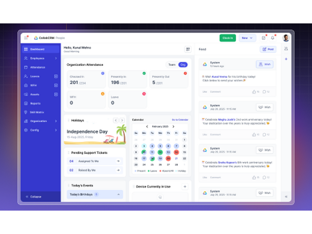 CollabCRM - Work Management Software
