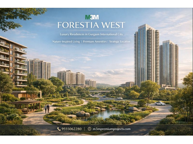 M3M Forestia West: Luxurious Homes Inspired by Nature at Gurgaon International City