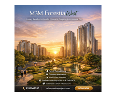 Live Near the Highway at M3M Forestia West Residential Project