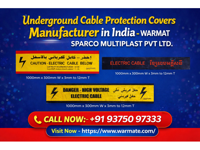 Underground Cable Protection Covers Supplier for USA Infrastructure Projects