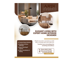 Elegant Living with Expert Home Interior Designer