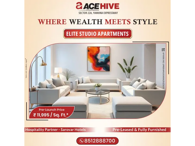 ACE Hive Premium Business Studios Near Jewar Airport