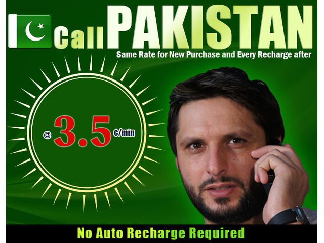 Best Pakistan Calling Card from USA