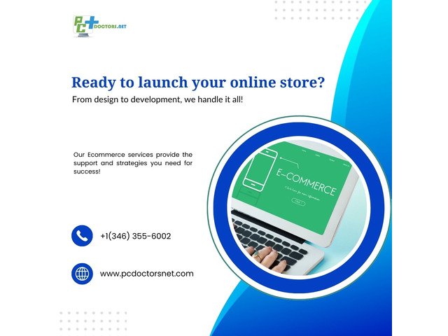 E-Commerce Website Development Services | PC Doctors .NET