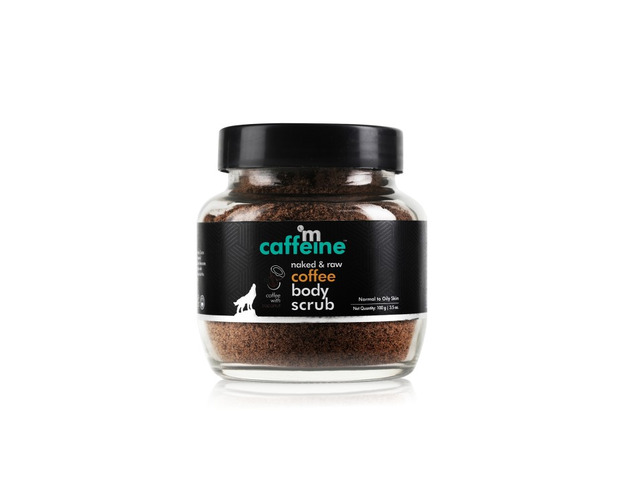 MCaffeine Sustainable Unisex Naked & Raw Tan Removal Coffee Body Scrub 100 g