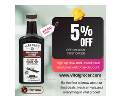 watkins pure vanilla extract