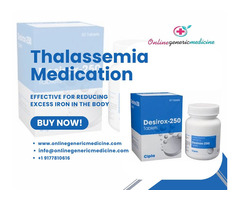 Thalassemia Medications That Work | Order Now at Online Generic Medicine