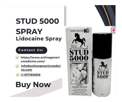 Boost Your Stamina with Stud 5000 Spray | Only at Online Generic Medicine | Buy now!