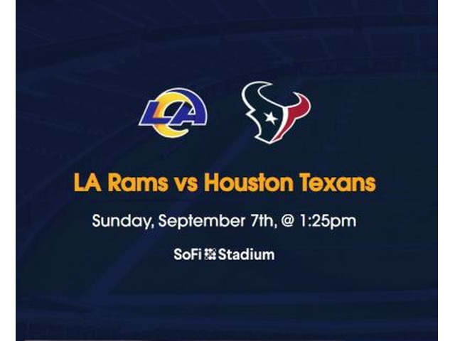 LA Rams vs Texans