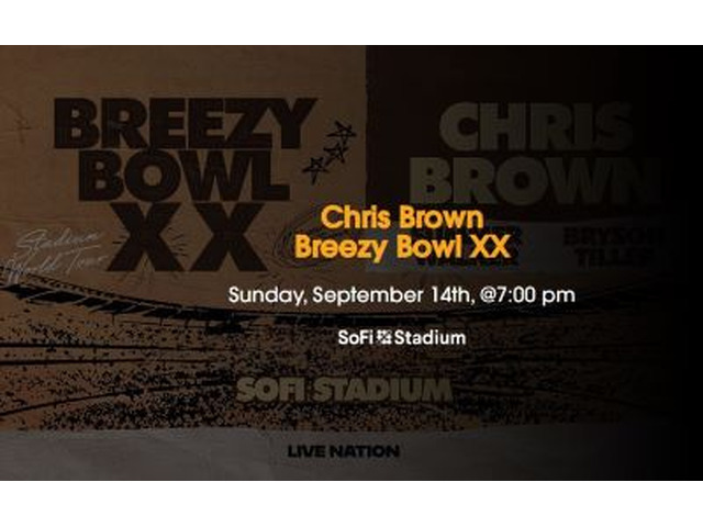 Chris Brown SoFi Stadium