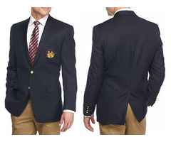 Dress in Style with Ralph Lauren Navy Blazer