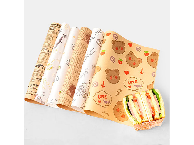 Custom Food Wrapping Paper