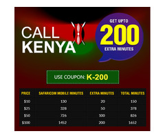 Cheapest Phone Card & Calling Cards to Call Kenya from USA – Amantel