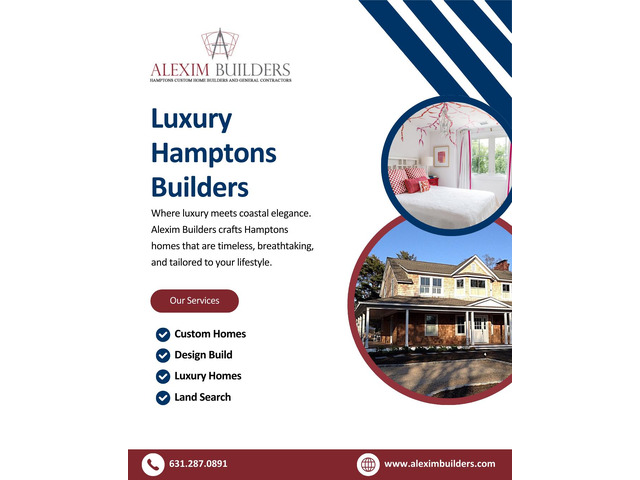 Luxury hamptons builders