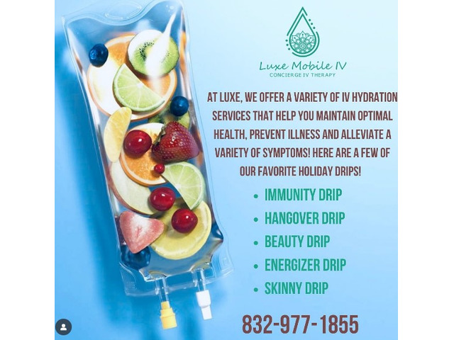 Myers Cocktail IV Price Slash – Book Luxe Mobile IV at Special Rates!