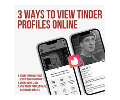 search for a tinder profile