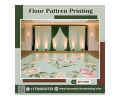 Floor Pattern Printing – Transform Your Space with Banner Stickers Printing