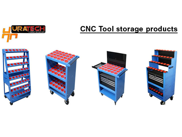 CNC Tool storage products from Uratech