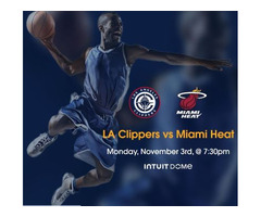LA Clippers vs Miami Heat Tickets
