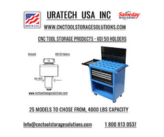 Uratech: High-Quality CNC Tool Storage for VDI 50 holders