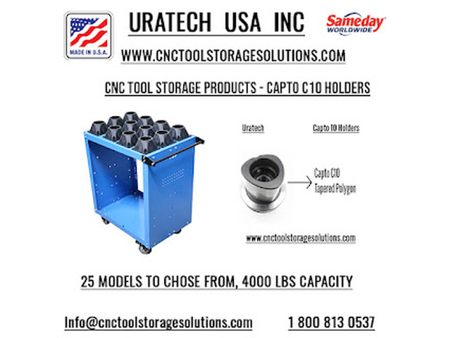 Uratech: High-Quality CNC Tool Storage for CAPTO C10 holders