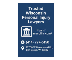 Trusted Wisconsin injury lawyers MacGillis Law Group, LLC